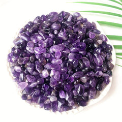 Natural Amethyst Crystal Chips Polished Stones 50g 100g
