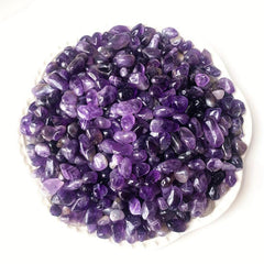 Natural Amethyst Crystal Chips Polished Stones 50g 100g