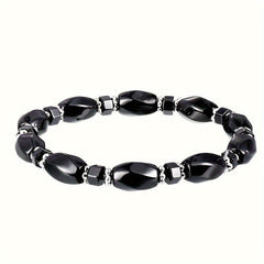 Hematite Magnetic Bead Bracelet Improve Magnetic Field Luck Blood Circulation