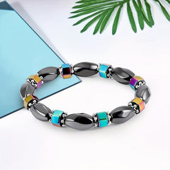 Hematite Magnetic Bead Bracelet Improve Magnetic Field Luck Blood Circulation