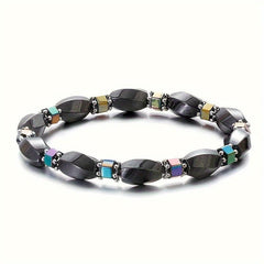 Hematite Magnetic Bead Bracelet Improve Magnetic Field Luck Blood Circulation