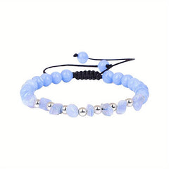 3pc Crystal Bracelet Set for Focused Yoga Meditation