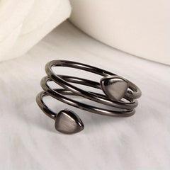 Healifty Copper Magnetic Ring for Women - Fingers Thumb Gift