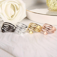 Healifty Copper Magnetic Ring for Women - Fingers Thumb Gift