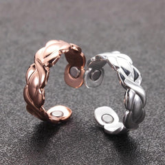 Copper Magnetic Lymphatic Drainage Ring for Women