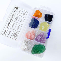 Chakra Healing Stones Set for Reiki Yoga Meditation