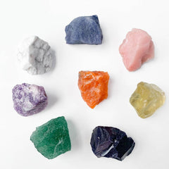 Chakra Healing Stones Set for Reiki Yoga Meditation