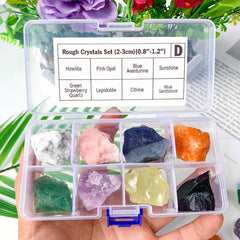 Chakra Healing Stones Set for Reiki Yoga Meditation