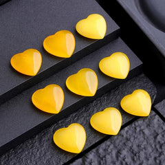 5pcs Citrine Mini Decorative Pocket Stone Love Spiritual Healing Gift