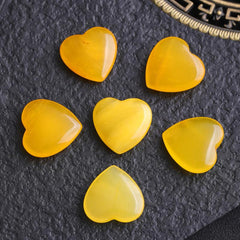 5pcs Citrine Mini Decorative Pocket Stone Love Spiritual Healing Gift