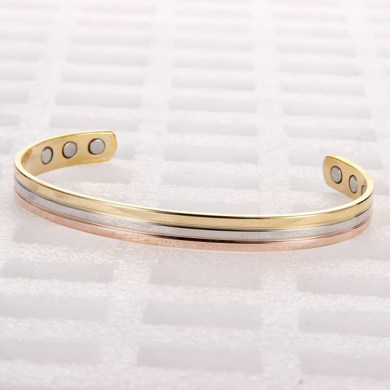 Copper Bracelet For Women Magnetic Hand Forged Bracelet Holiday Gift