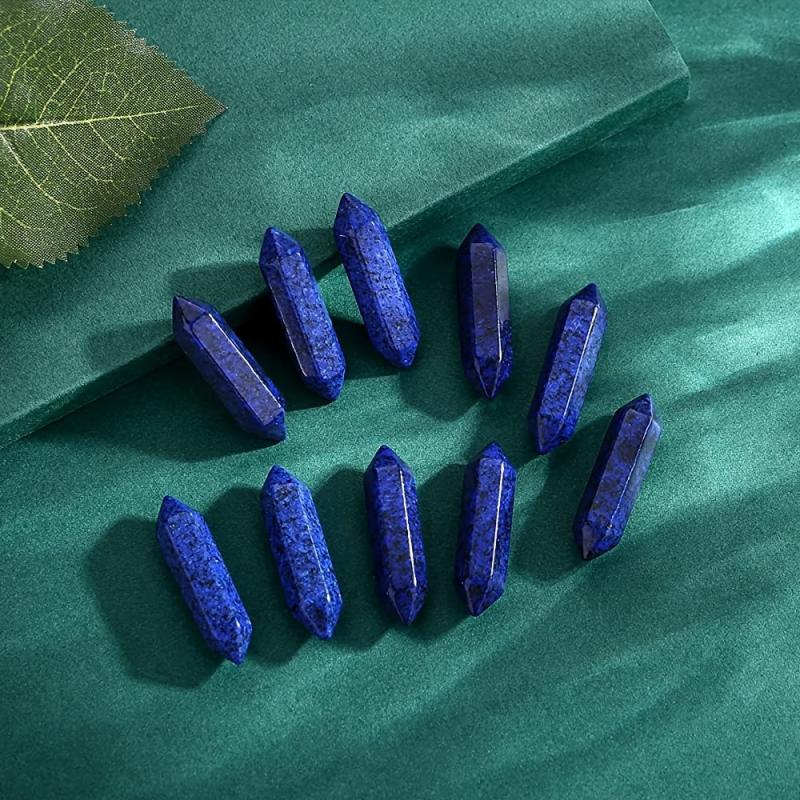 Lapis Lazuli Healing Crystals Wands Polished Tumbled Stones Bulk