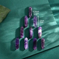 Amethyst Crystals Set Wands Polished Healing Crystal Stones Bulk