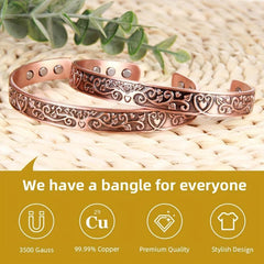 Copper Bracelet Women Magnetic Ultra Strength Magnets Gift