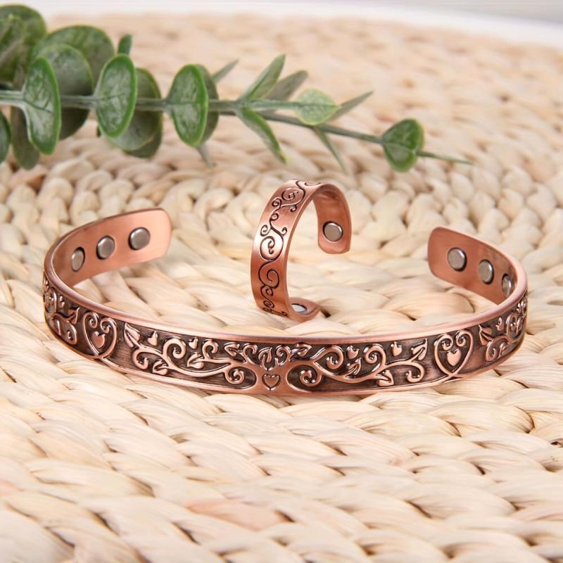 Copper Bracelet Women Magnetic Ultra Strength Magnets Gift