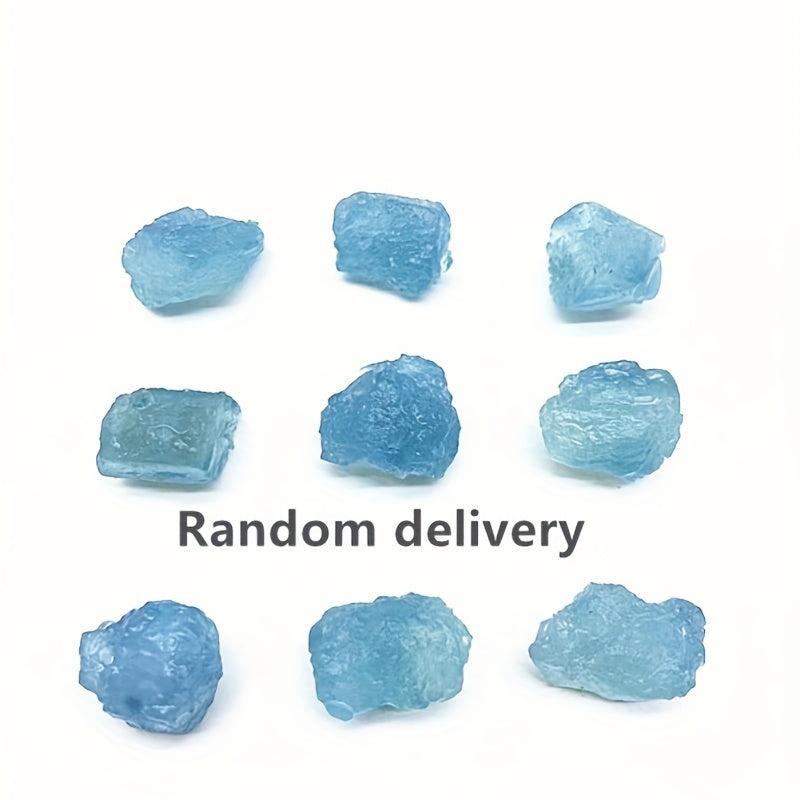 Aquamarine Raw Specimen Healing Crystal Reiki Stone Rough Mineral Home Decor