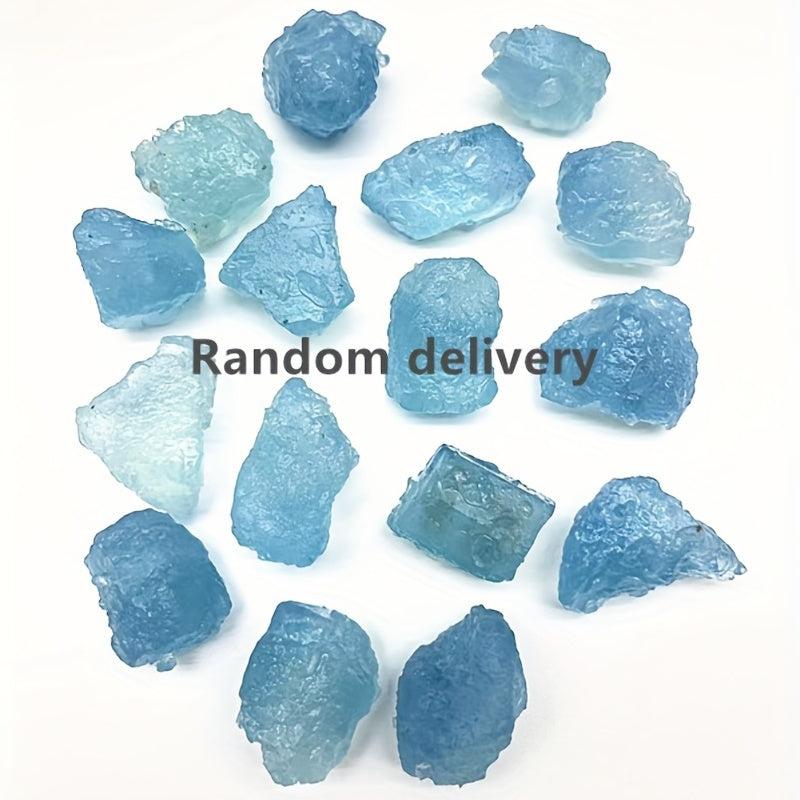 Aquamarine Raw Specimen Healing Crystal Reiki Stone Rough Mineral Home Decor