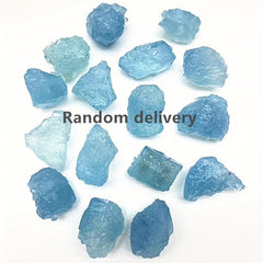 Aquamarine Raw Specimen Healing Crystal Reiki Stone Rough Mineral Home Decor