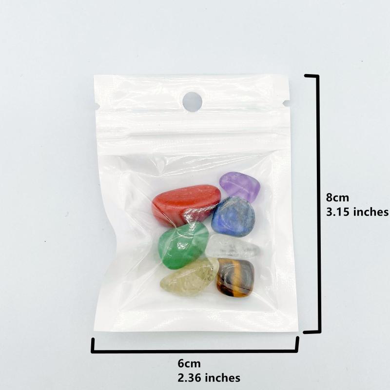 7pcs Healing Crystals Stone Set Natural Gemstone Chakras Energy Quartz