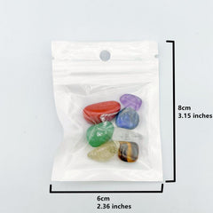 7pcs Healing Crystals Stone Set Natural Gemstone Chakras Energy Quartz
