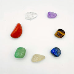 7pcs Healing Crystals Stone Set Natural Gemstone Chakras Energy Quartz