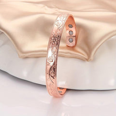 Copper Magnetic Bracelet For Women Solid Copper Lymph Detox