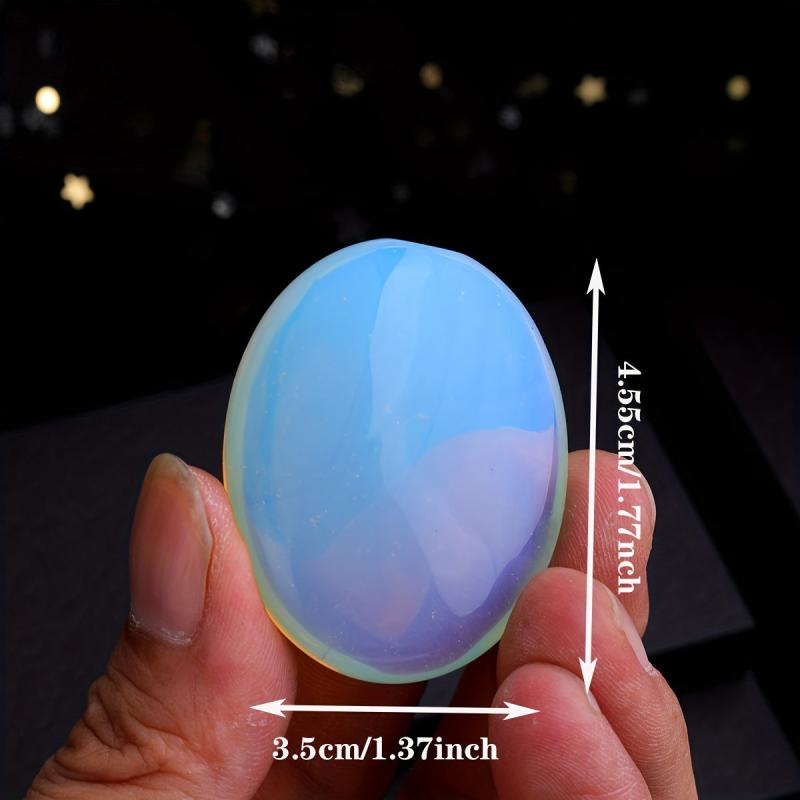 Natural Stone Chakra Opal Massage Stone for Good Luck DIY Gift