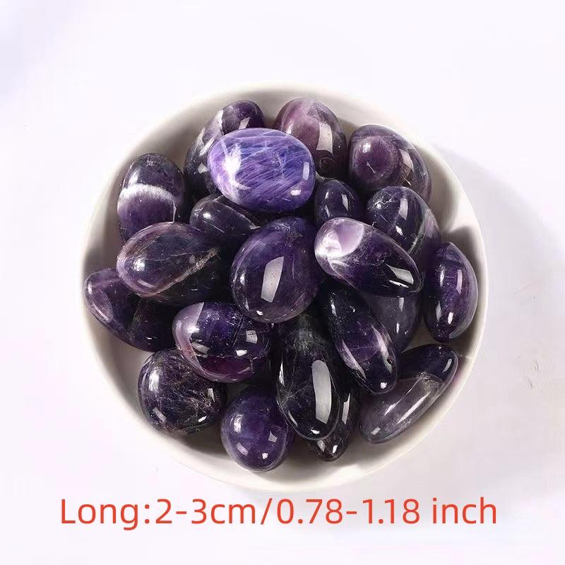 Amethyst Large Particle Rolling Stone Aromatherapy Stone