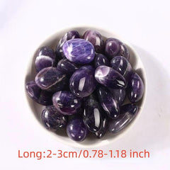 Amethyst Large Particle Rolling Stone Aromatherapy Stone