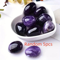 Amethyst Large Particle Rolling Stone Aromatherapy Stone