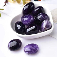 Amethyst Large Particle Rolling Stone Aromatherapy Stone