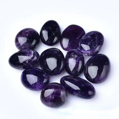 Amethyst Large Particle Rolling Stone Aromatherapy Stone