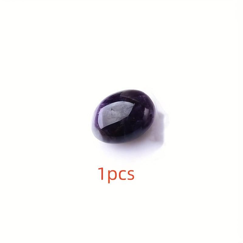Amethyst Large Particle Rolling Stone Aromatherapy Stone