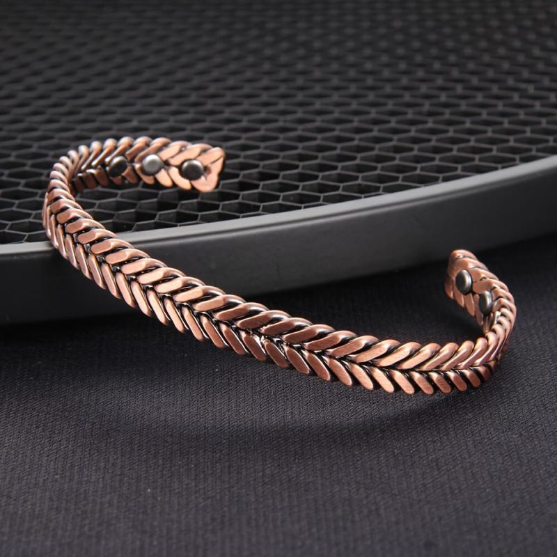 Copper Magnetic Bracelet For Women, Magnetic Brazaletes, Copper Jewelry Gift