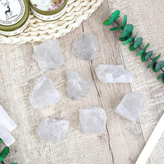 Large Raw Clear Quartz Crystal Bulk