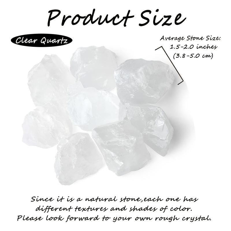 Large Raw Clear Quartz Crystal Bulk