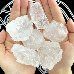 Large Raw Clear Quartz Crystal Bulk