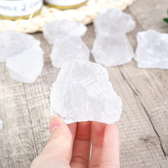 Large Raw Clear Quartz Crystal Bulk