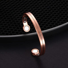 Magnetic Copper Bracelet Cuff Bangle Unisex Copper Bracelet For Men & Women