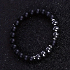 Healing Stone Beaded Bracelet Unisex Stretch Bracelet