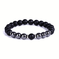 Healing Stone Beaded Bracelet Unisex Stretch Bracelet