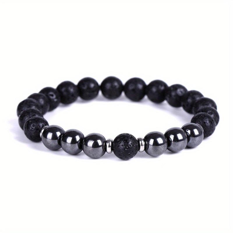 Healing Stone Beaded Bracelet Unisex Stretch Bracelet