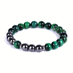 Healing Stone Beaded Bracelet Unisex Stretch Bracelet