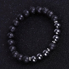 Healing Stone Beaded Bracelet Unisex Stretch Bracelet