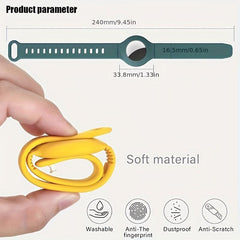 Soft Silicone Bands Case For Airtag With Wrist Straps