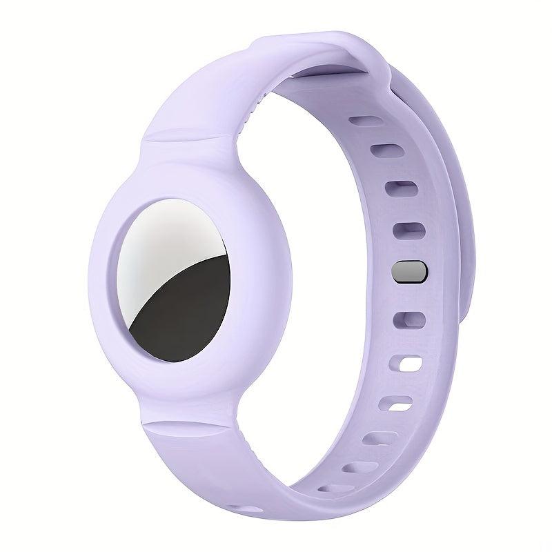 Soft Silicone Bands Case For Airtag With Wrist Straps