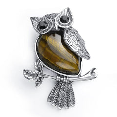 Natural Crystal Stones Necklace for Psychic Abilities