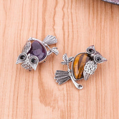 Natural Crystal Stones Necklace for Psychic Abilities