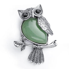Natural Crystal Stones Necklace for Psychic Abilities