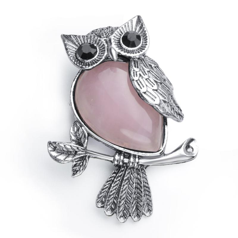 Natural Crystal Stones Necklace for Psychic Abilities